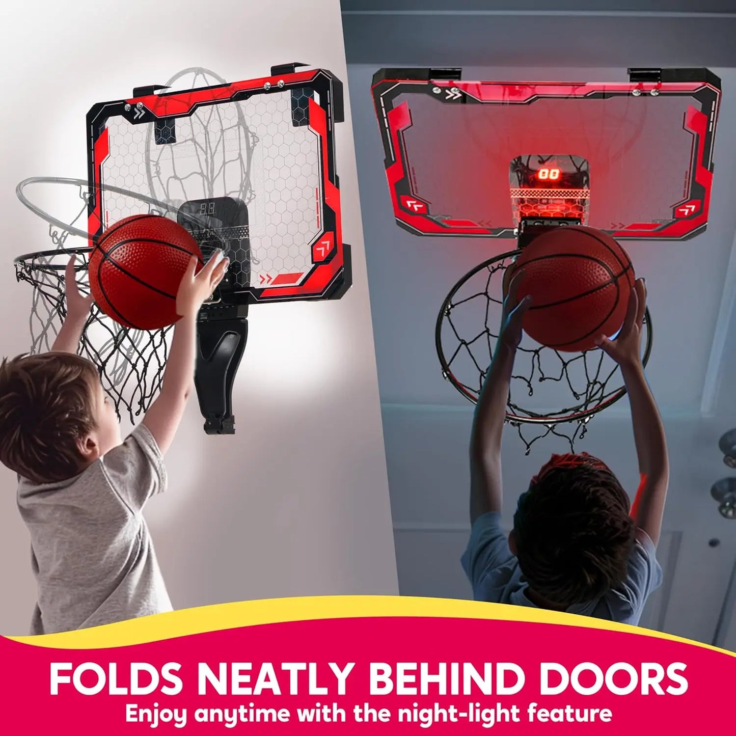 SlamPoint™  - PRO Mini Basketball Hoop